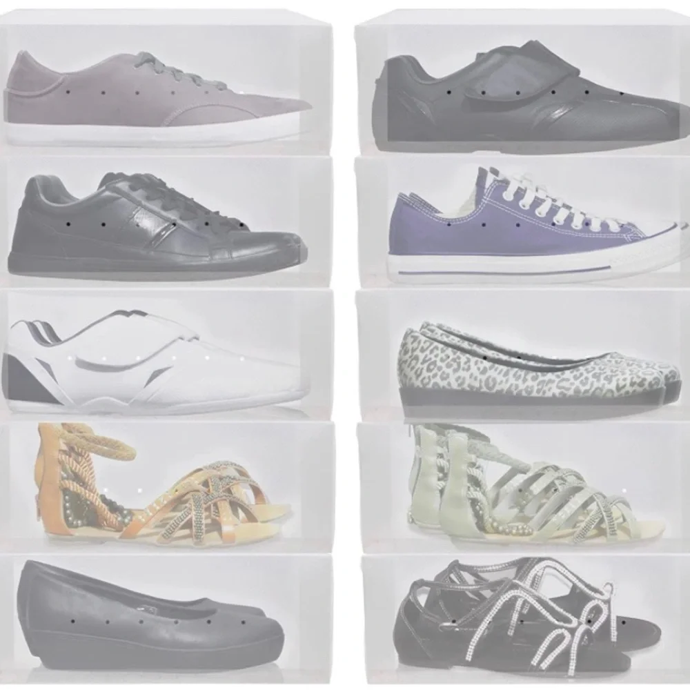 Brand new storage container for shoes.
